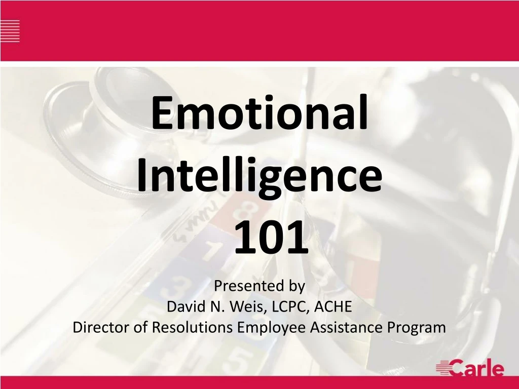 emotional intelligence 101