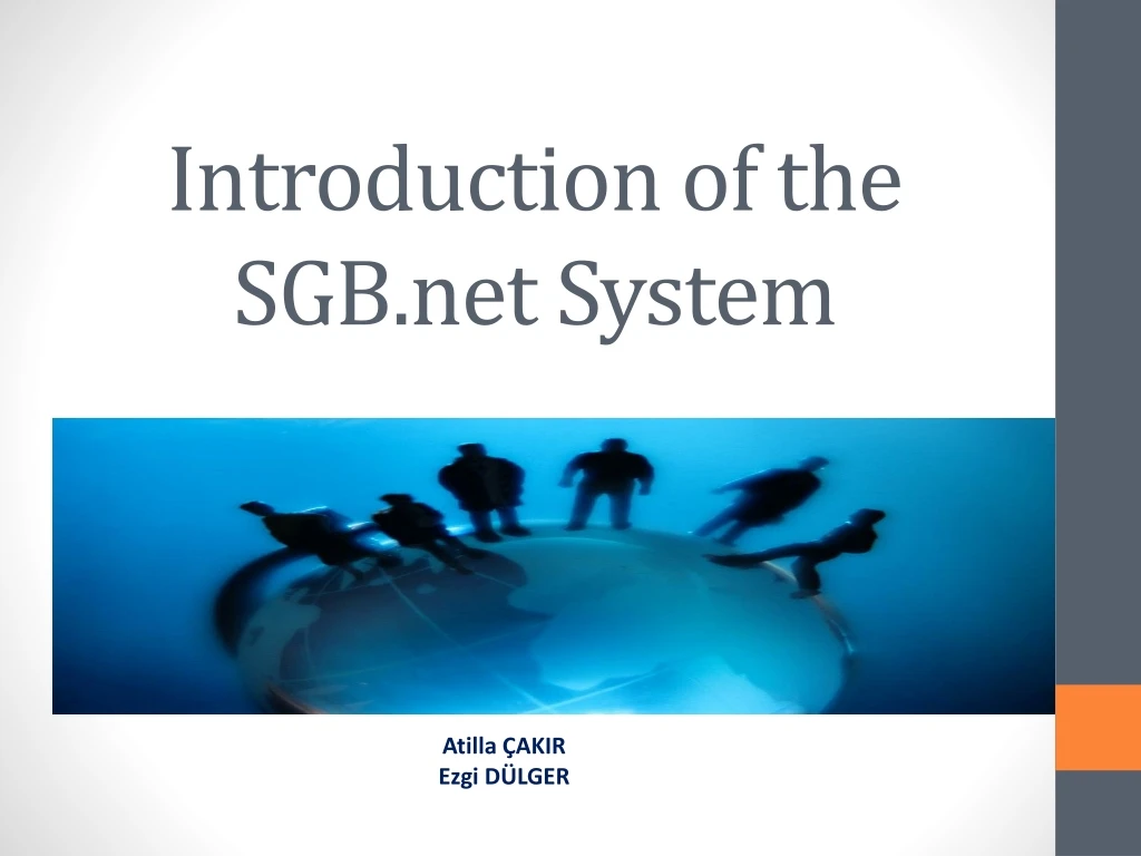 introduction of the sgb net system