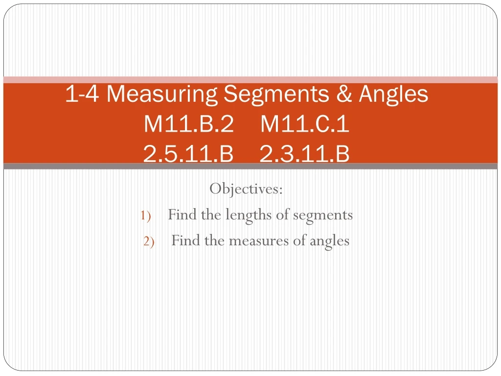 1 4 measuring segments angles m11 b 2 m11 c 1 2 5 11 b 2 3 11 b
