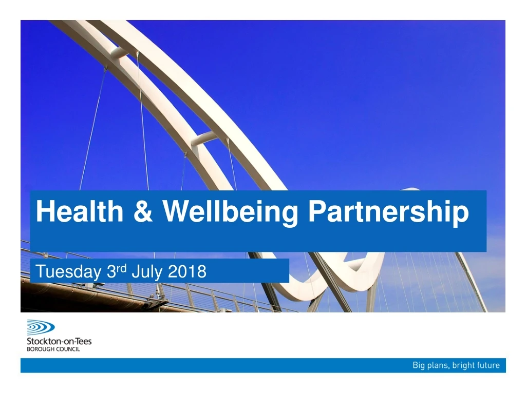 health wellbeing partnership