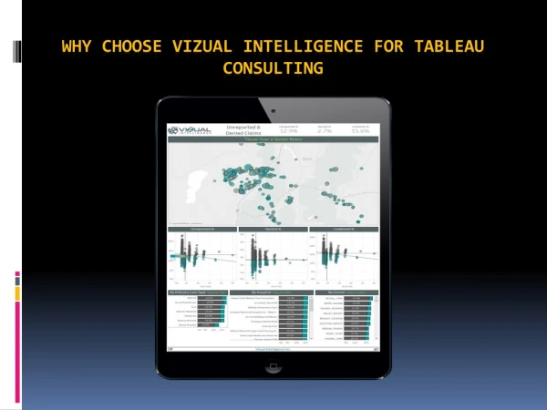 Why Choose Vizual Intelligence for Tableau Consulting