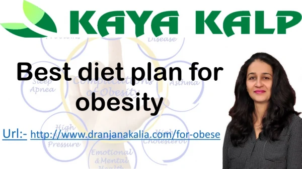 Best diet plan for obesity