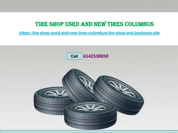 used tires near me Columbus