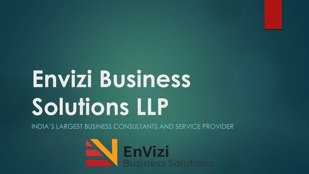 envizi business solutions llp