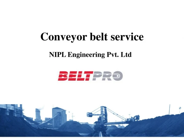 Conveyor belt service