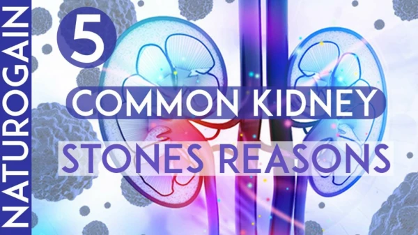 5 Common Reasons for Kidney Stones, #1 Solution for Kidney Problems