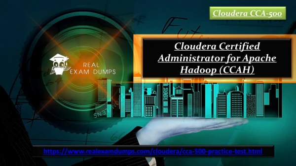 Get Cloudera CCA-500 Study Material - CCA-500 dumps - Realexamdumps.com