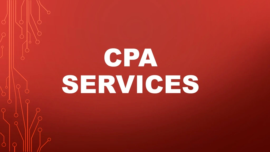 cpa services