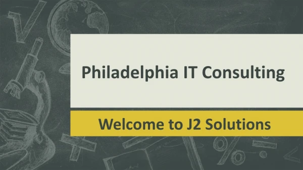 Best Philadelphia IT Consulting | J2 Solutions