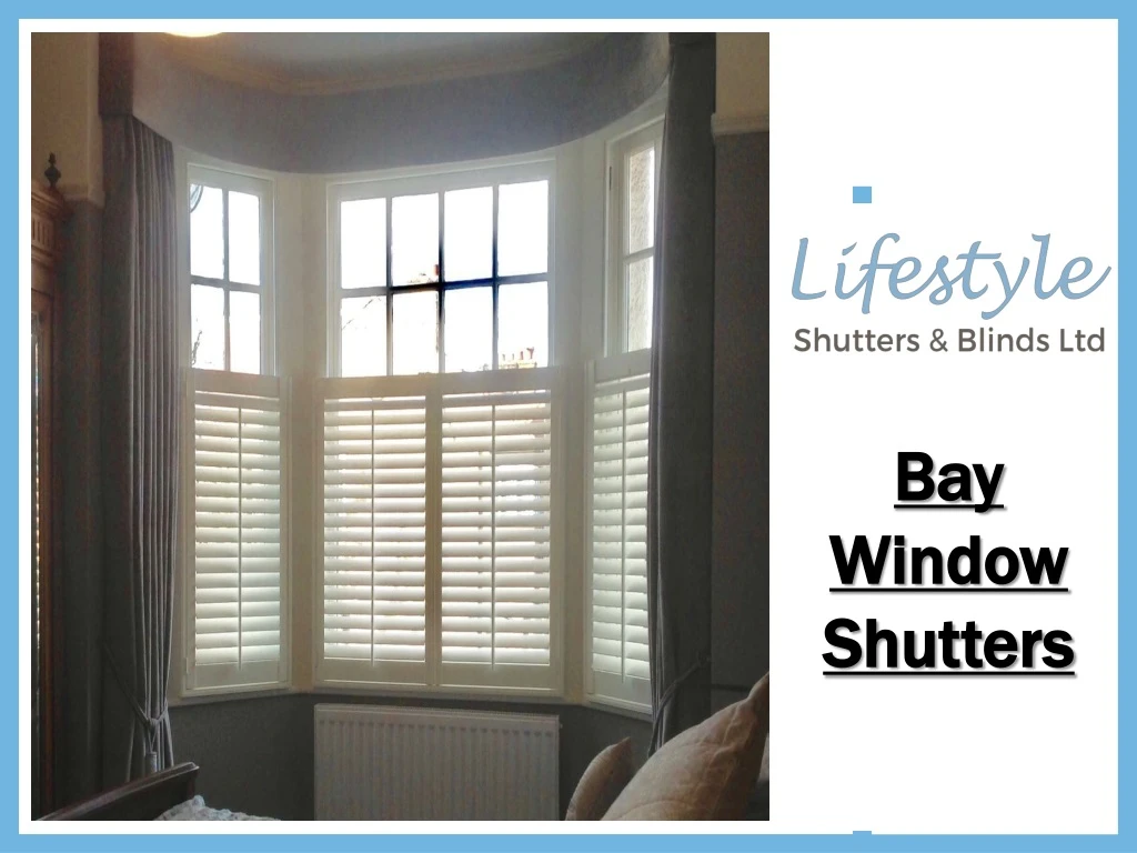 bay window shutters