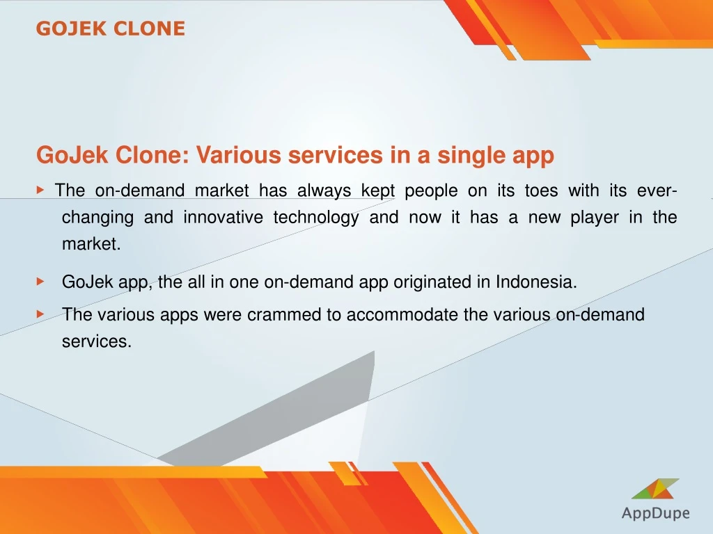 gojek clone