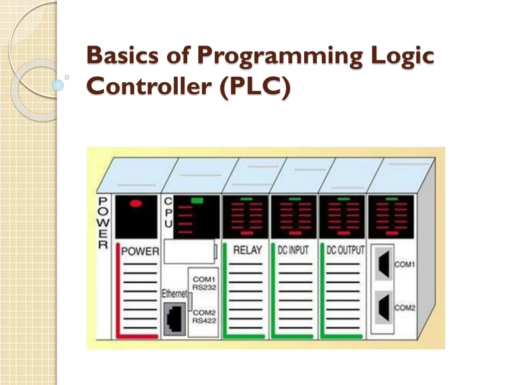basics of programming logic controller plc