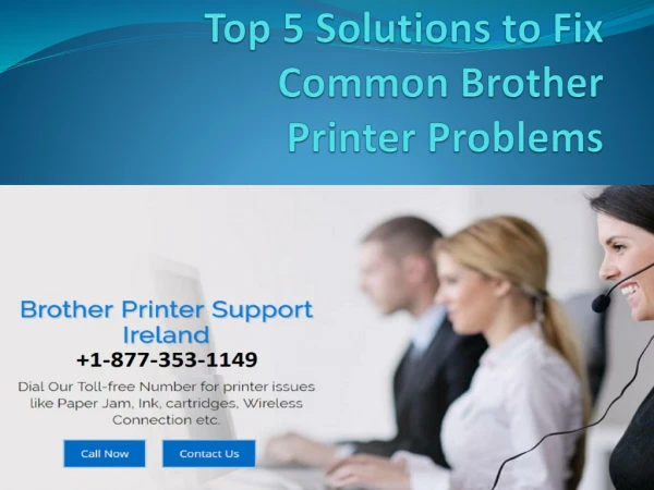 Top 5 Solutions to Fix Common Brother Printer Problems