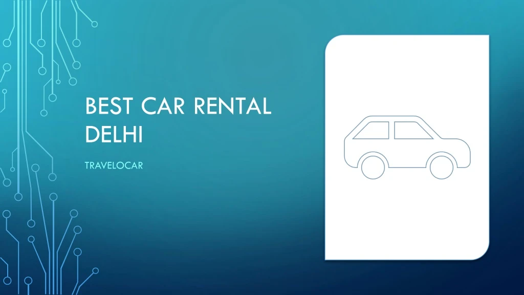 best car rental delhi