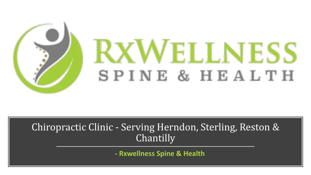 chiropractic clinic serving herndon sterling reston chantilly