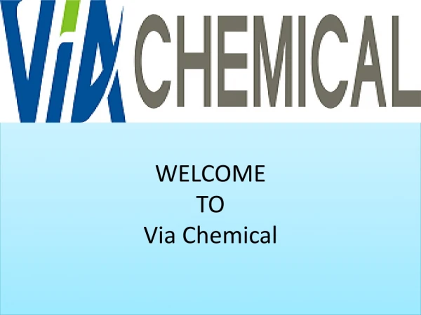 CPVC Resin Manufacturer | Chlorinated Polyvinyl Chloride | VIA Chemical