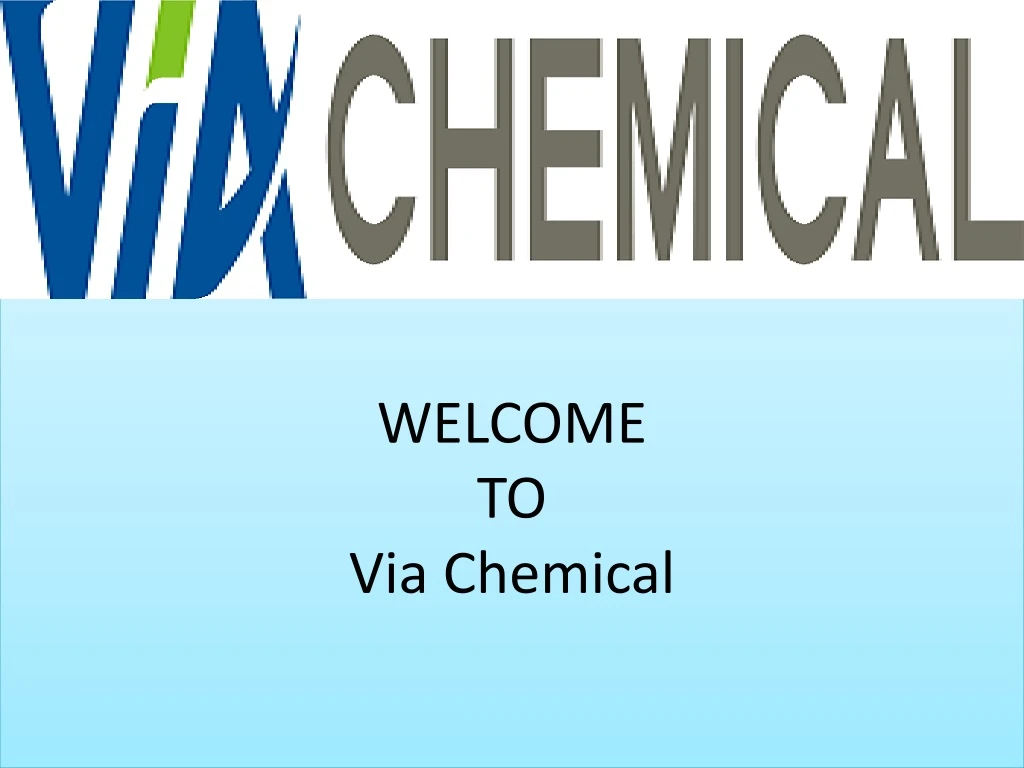 welcome to via chemical