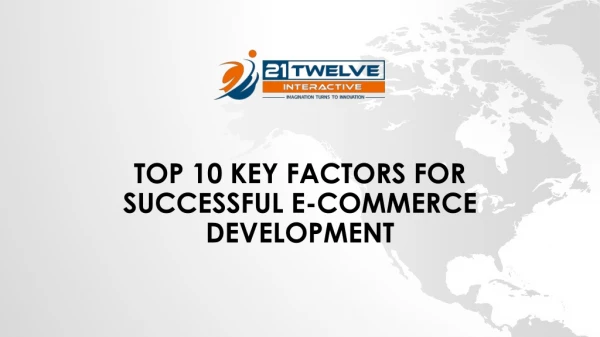 Top 10 Key factors for successful eCommerce Development