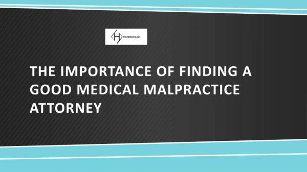 Medical Malpractice Attorney