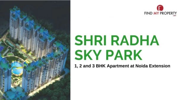 1/2 and 3 Bhk Residential Apartments at Noida Extension