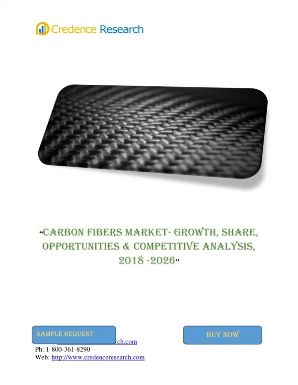 Carbon Fibers Market: A Straight Survey Of Growth Factors