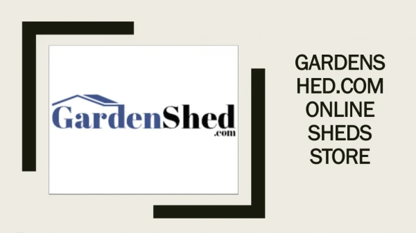 Absco Sheds, Small Garden Sheds for Sale | Gardenshed.com