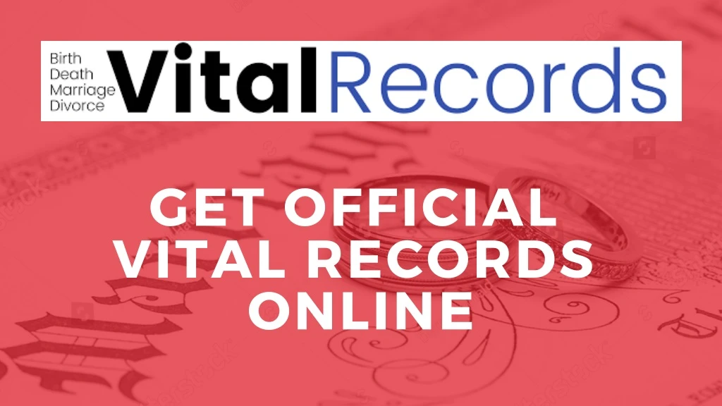 get official vital records online