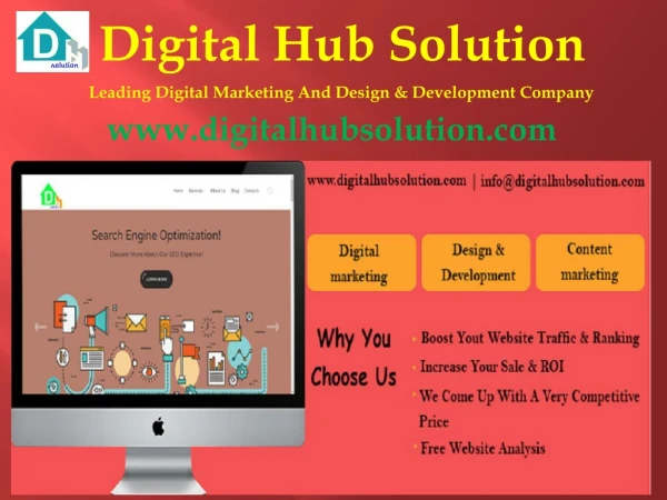 Digital Hub Solution For Digital Marketing And Web Design & Development