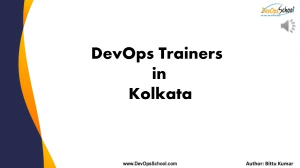 DevOps Certification Training Kolkata | DevOps Trainer in Kolkata | DevOps Training | DevOpsSchool
