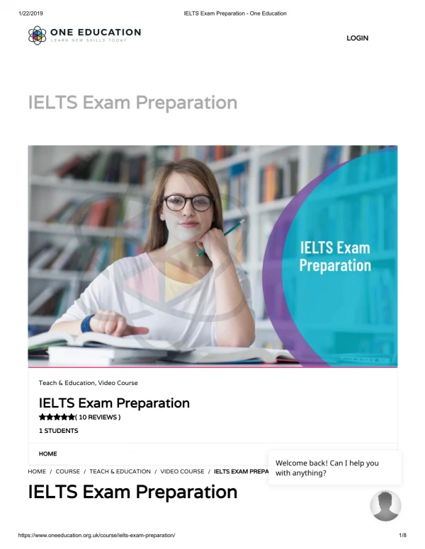 Ielts exam preparation - One Education