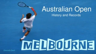 Australian open - History and Records