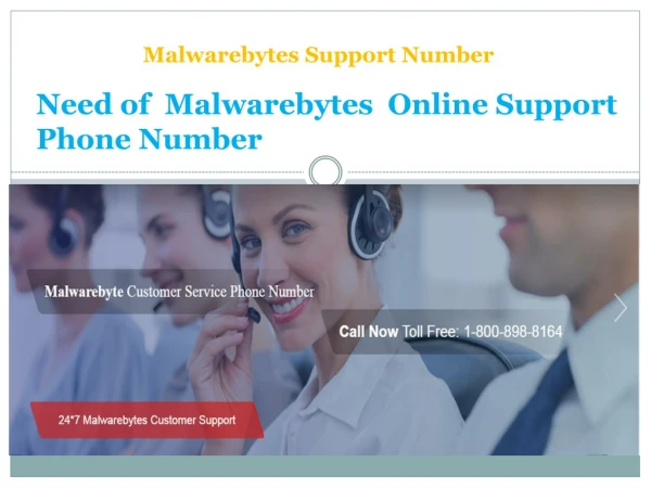 Malwarebytes customer support number-1-800-898-8164