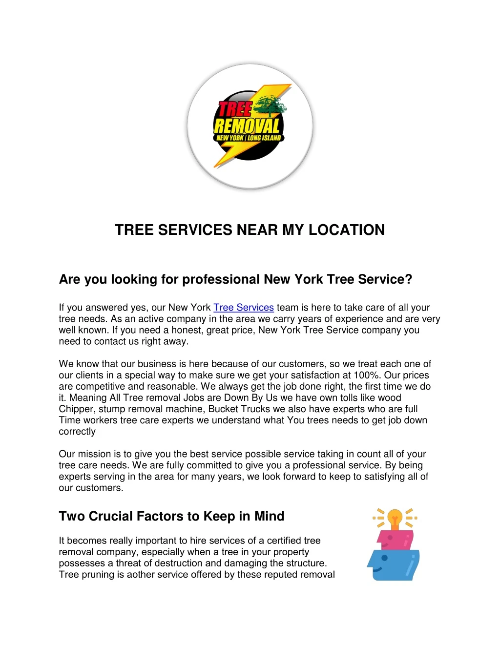 tree services near my location