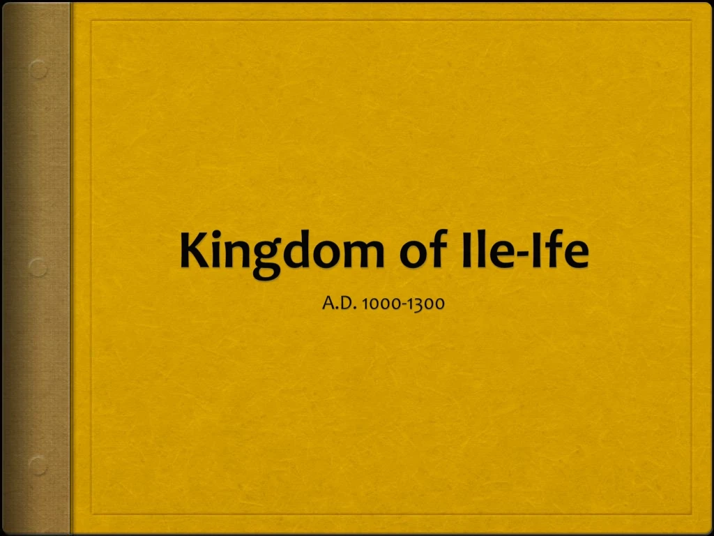 kingdom of ile ife