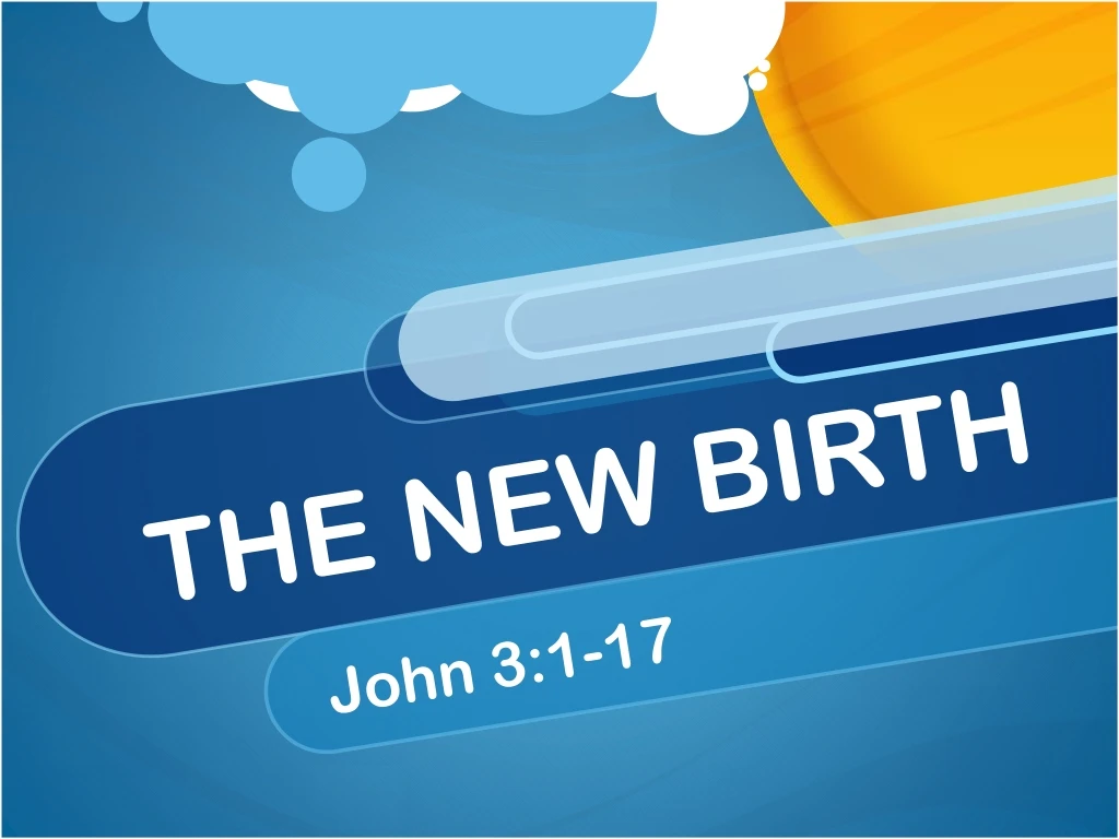 the new birth