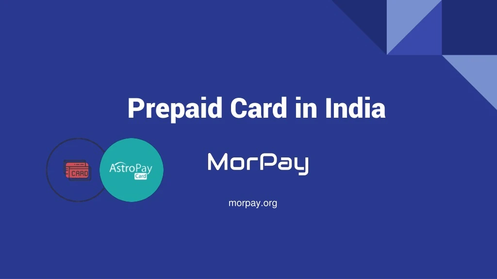 prepaid card in india