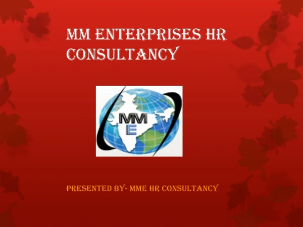 MM Enterprises HR Consultancy in India , HR Consultancy in Delhi
