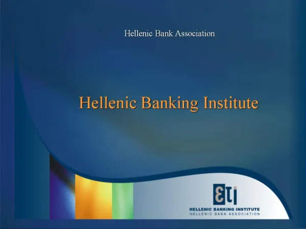 Hellenic Banking Institute