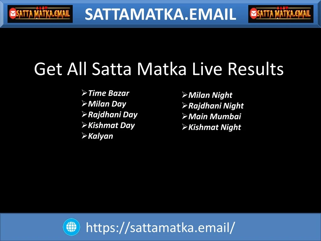 get all satta matka live results
