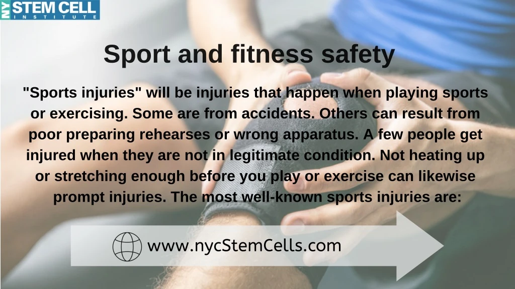 sport and fitness safety
