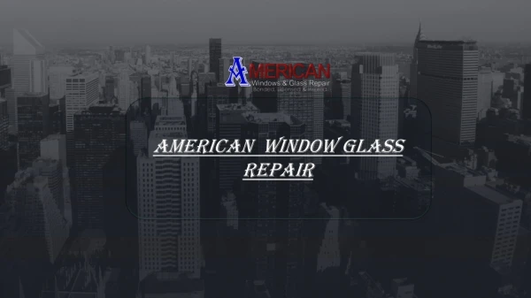 Find the Insulated Glass Replacement Services | Bethesda MD