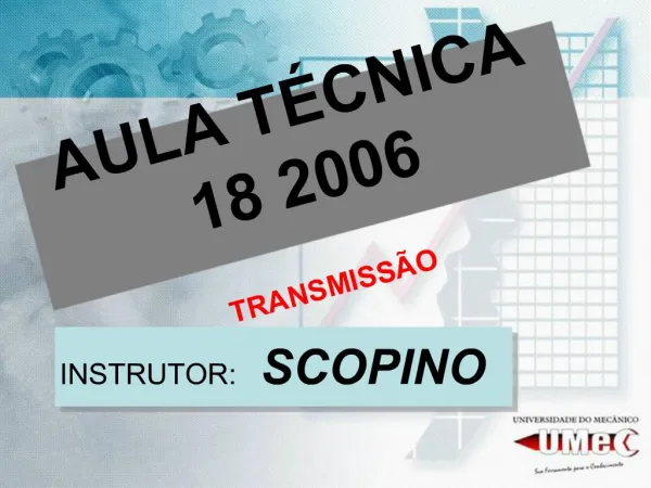 AULA T CNICA 18 2006 TRANSMISS O