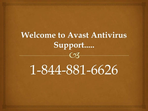 Avast Antivirus Helpline Number 1-844-881-6626 USA