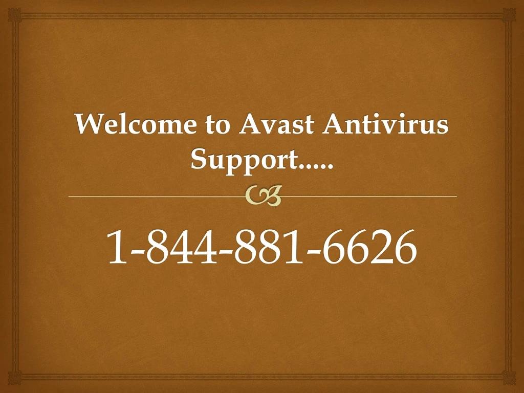 welcome to avast antivirus support