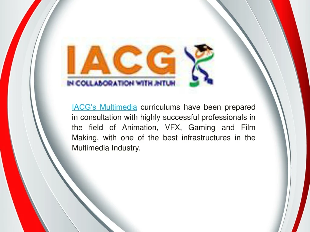 iacg s multimedia curriculums have been prepared