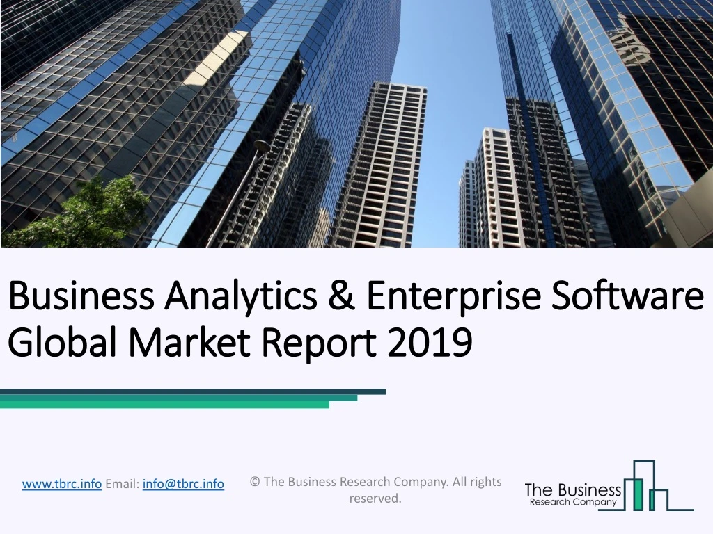 business analytics enterprise software business