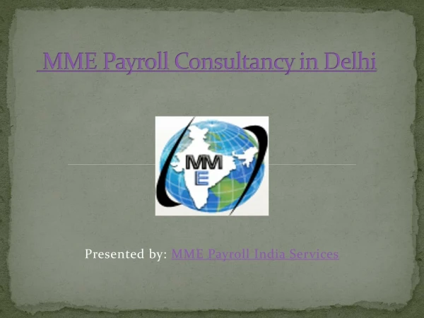 MM Enterprises Payroll Consultancy in Delhi