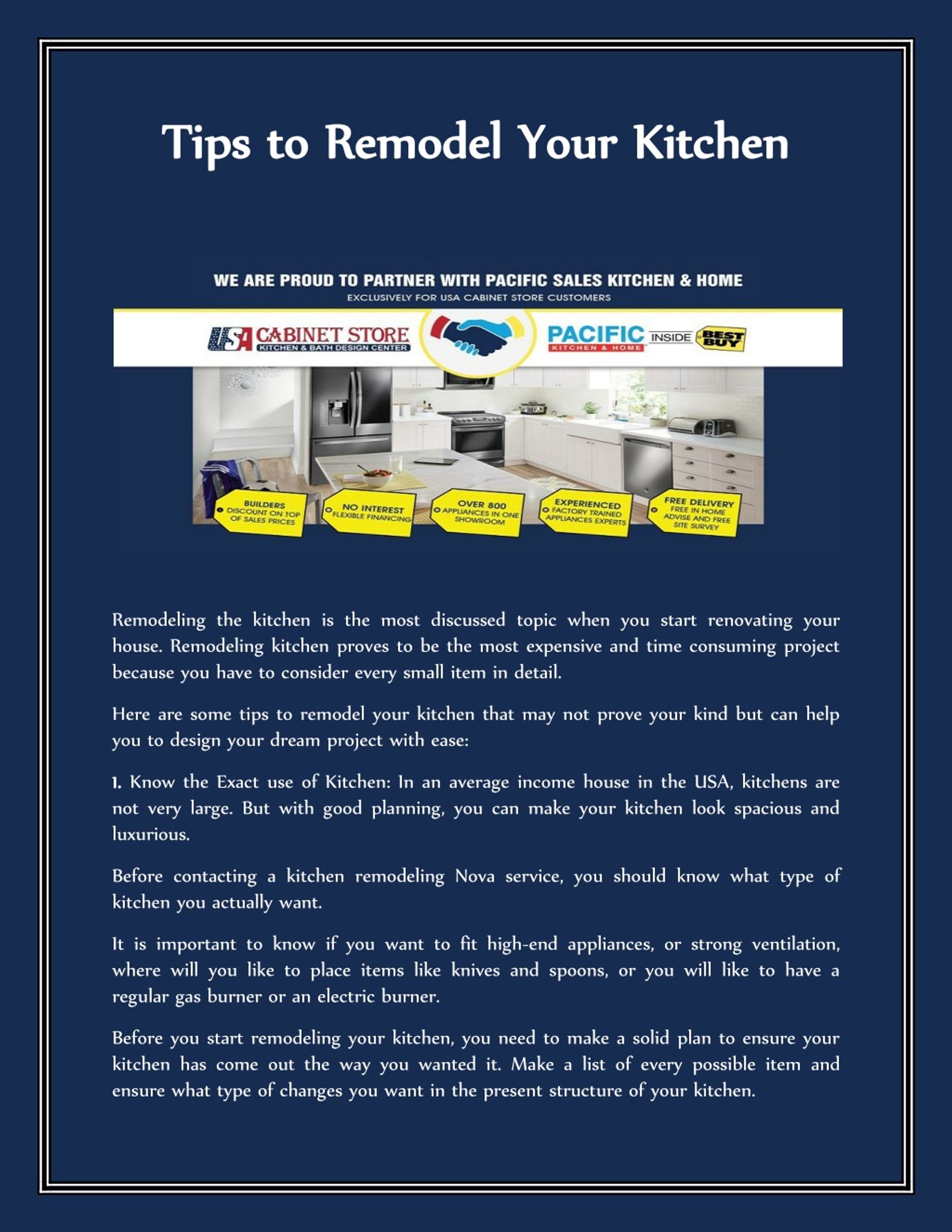 PPT - Tips to Remodel Your Kitchen PowerPoint Presentation, free ...
