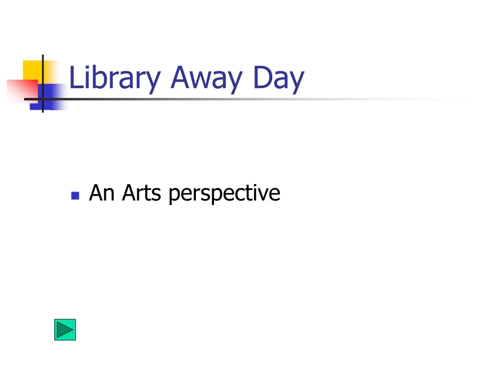 library away day