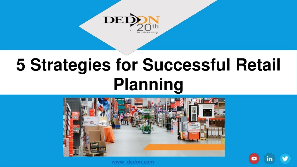 5 strategies for successful retail planning